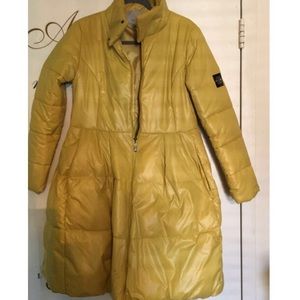 COPY - Yellow Puffer Coat
